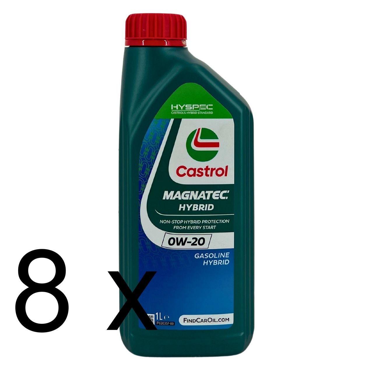 Castrol Magnatec Hybrid 0W-20 8x1 Liter