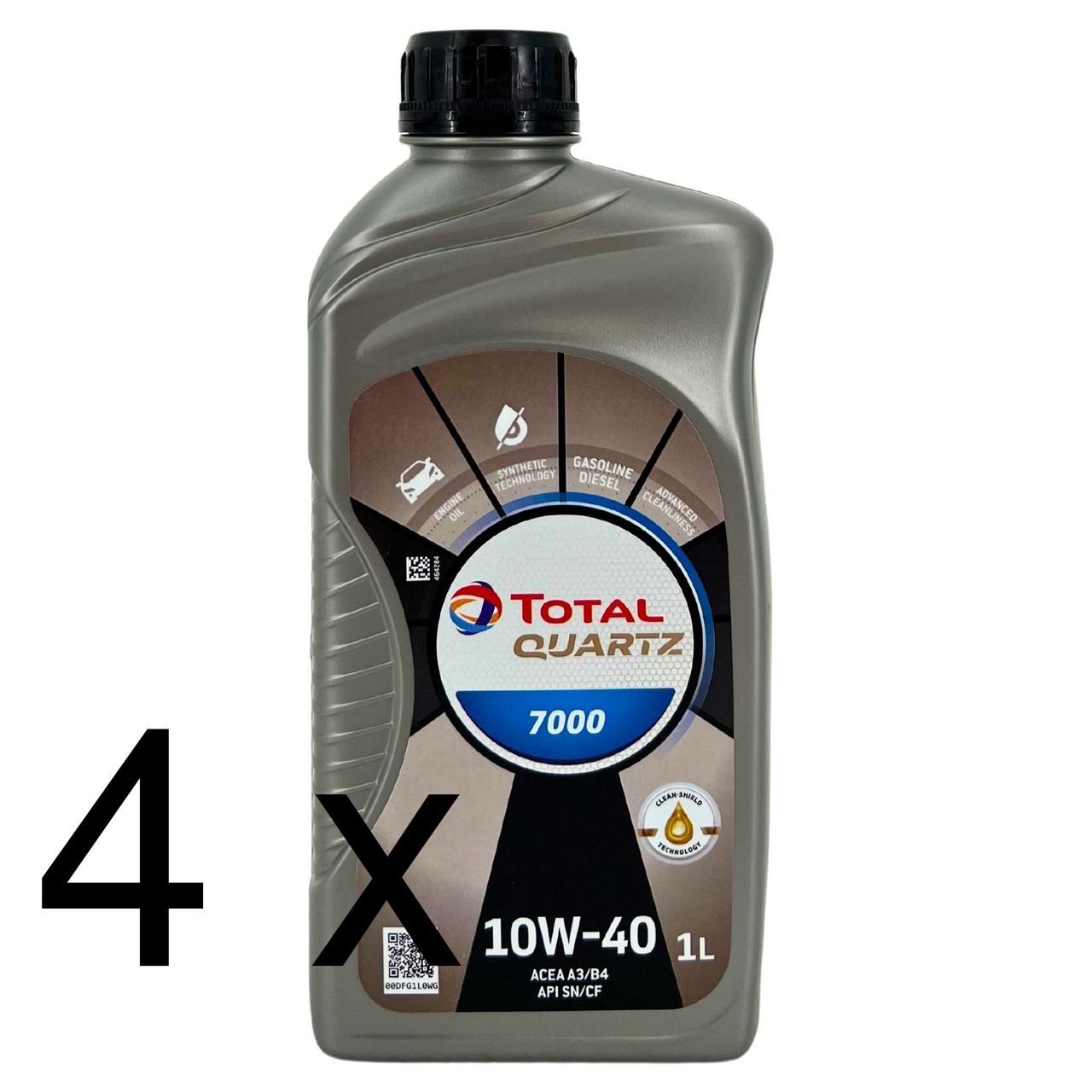 Total Quartz 7000 10W-40 4x1 Liter