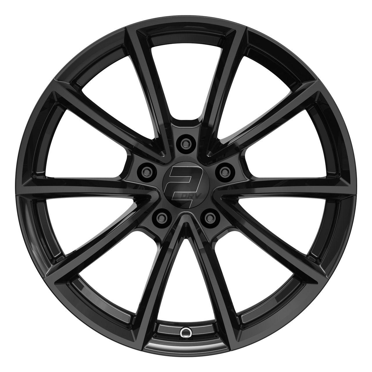 WHEELWORLD-2DRV WH28 schwarz glänzend lackiert 7.5Jx17 5x112 ET35