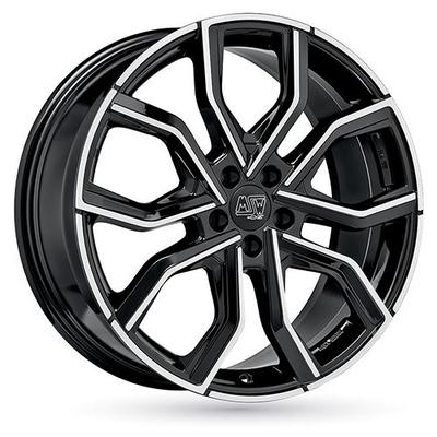 MSW (OZ) MSW 41 gloss black full polished 8.0Jx19 5x114.3 ET45