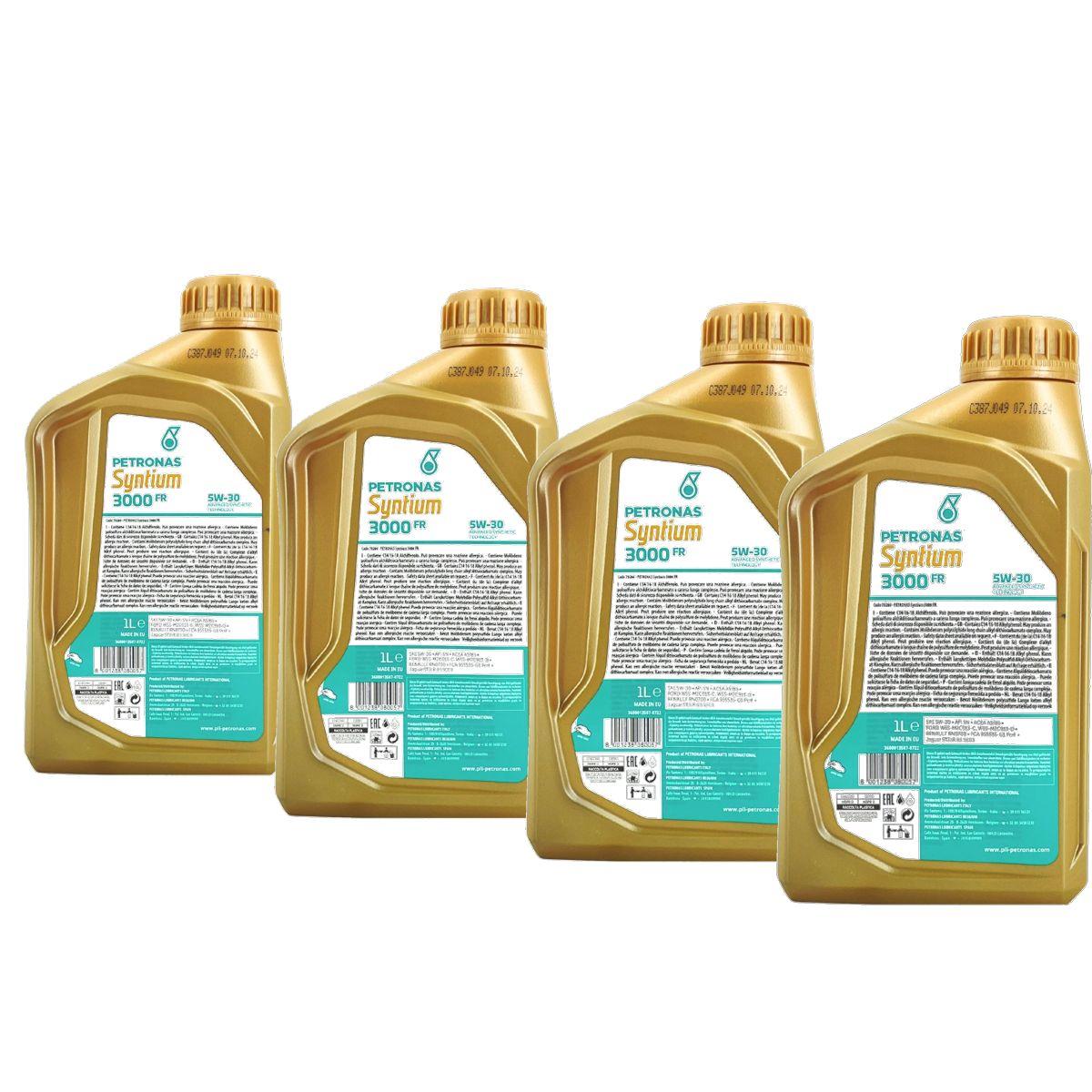 Petronas Syntium 3000 FR 5W-30 SN 4x1 Liter