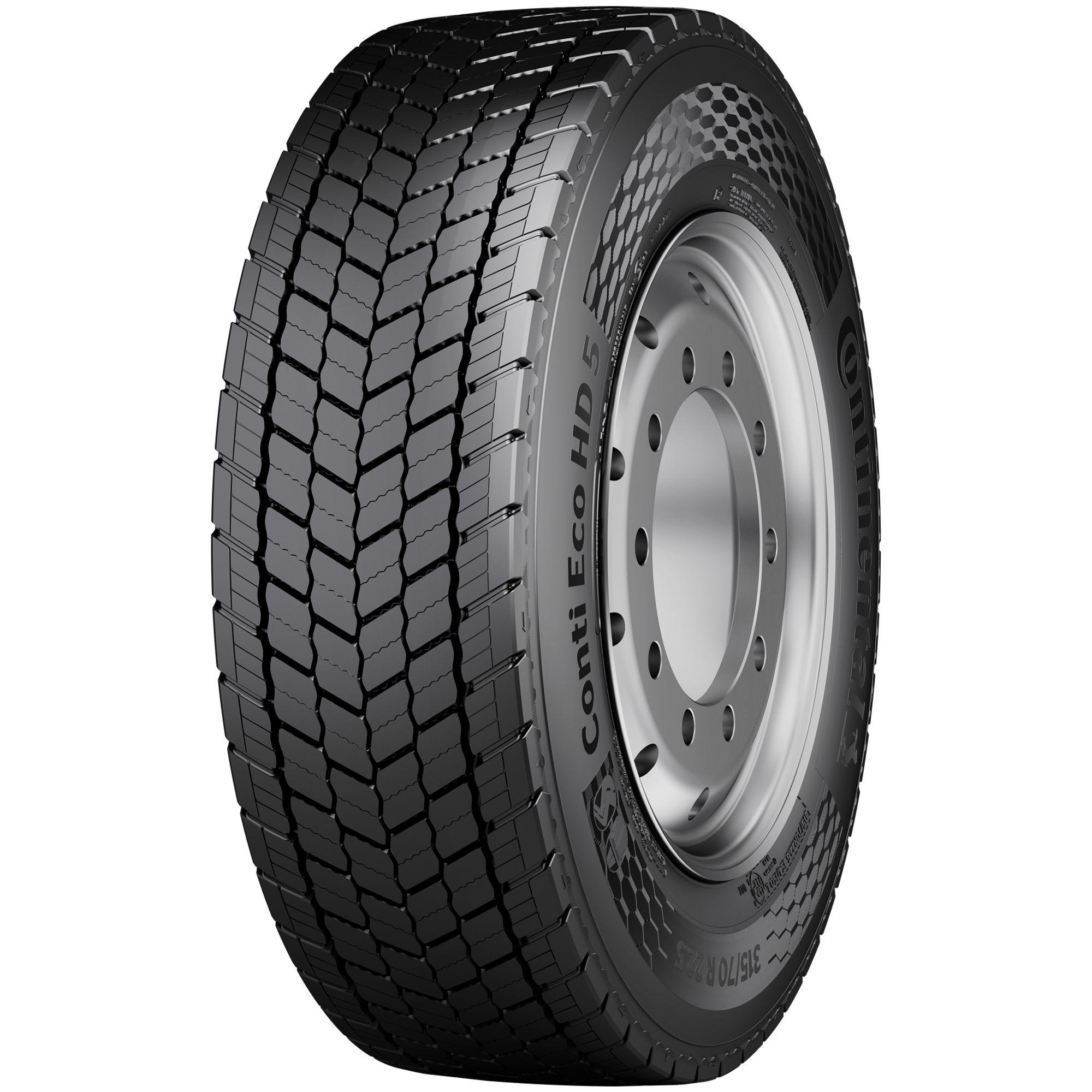 CONTINENTAL 315/45 R 22.5 TL 147/145L CONTI ECO HD 5 16PR M+S 3PMSF RFID LRH