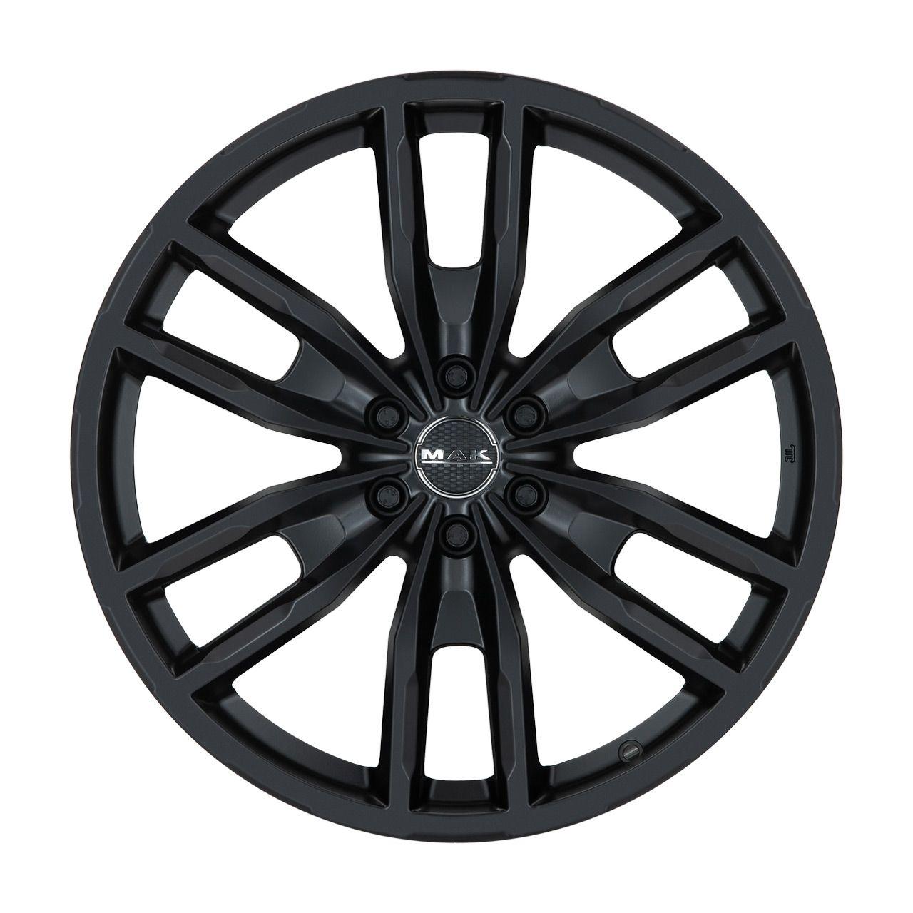 MAK PEAK matt black 9.0Jx20 6x139.7 ET55
