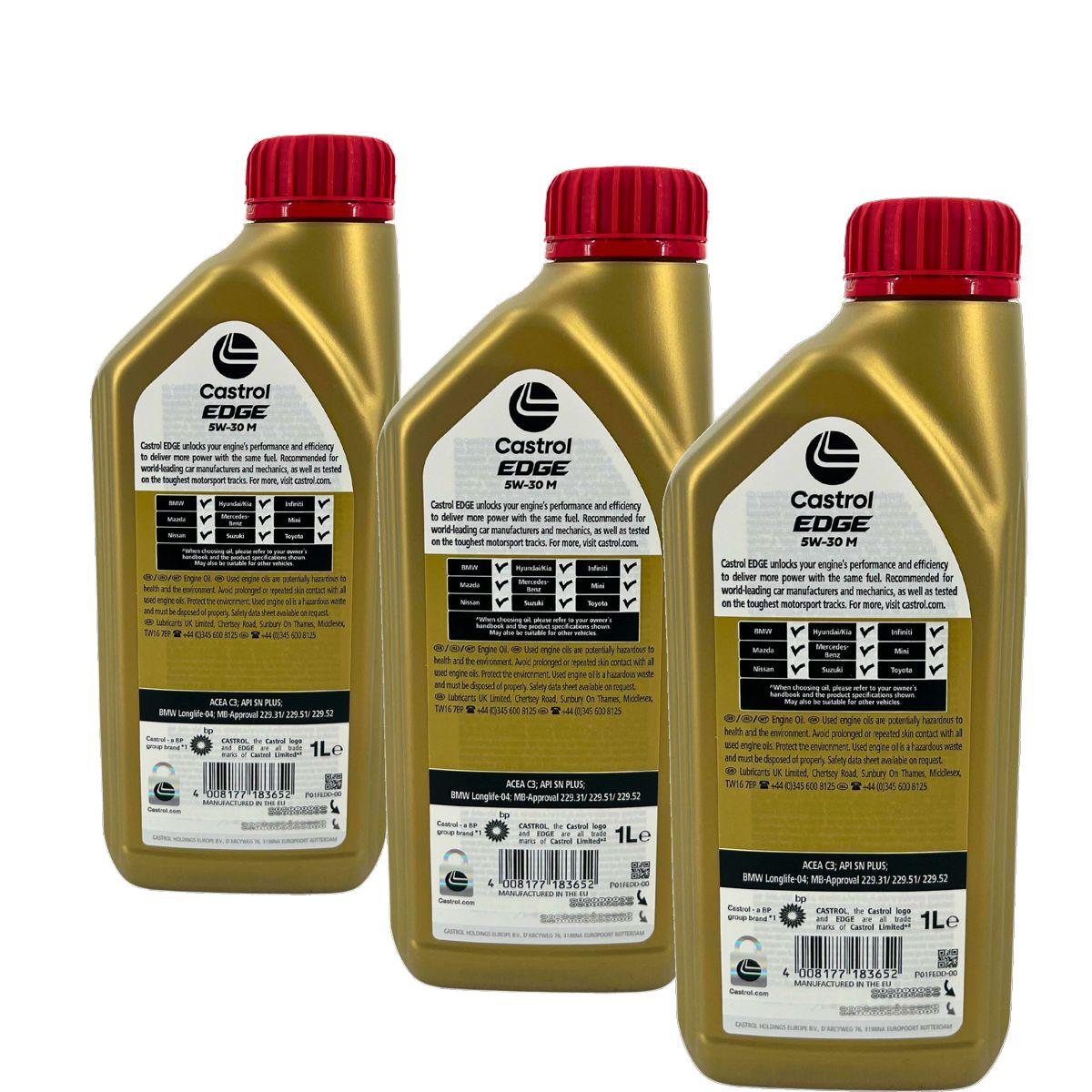 Castrol Edge 5W-30 M 3x1 Liter