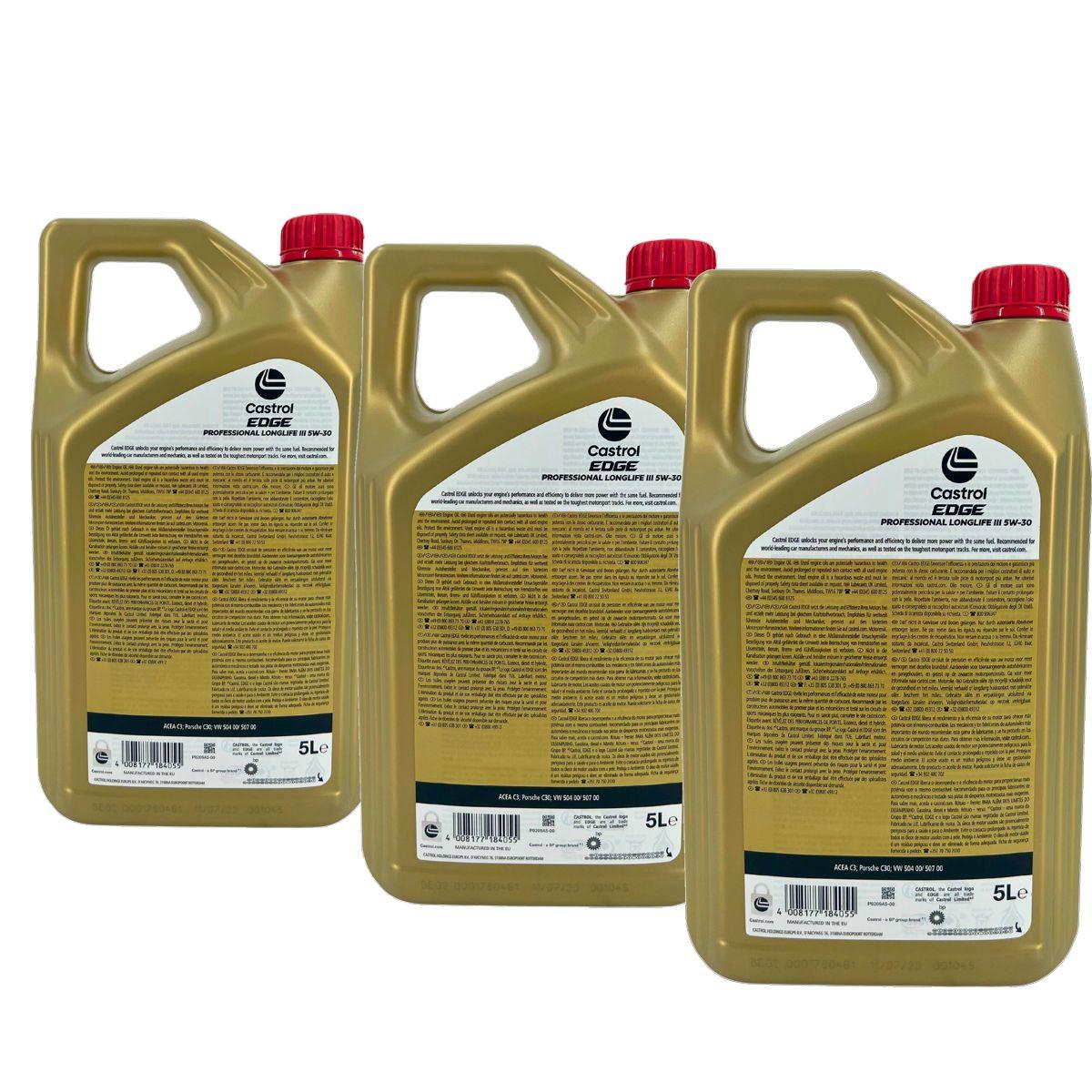 Castrol Edge Professional Longlife 3 5W-30 3x5 Liter