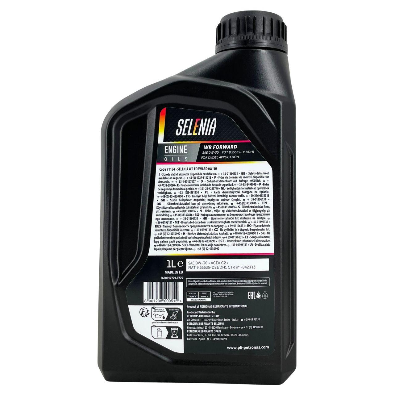 Selenia WR Forward 0W-30 1 Liter