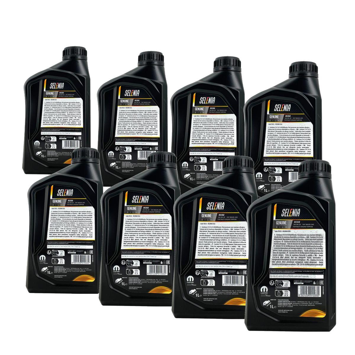 Selenia Eco2 Plus 0W-20 8x1 Liter