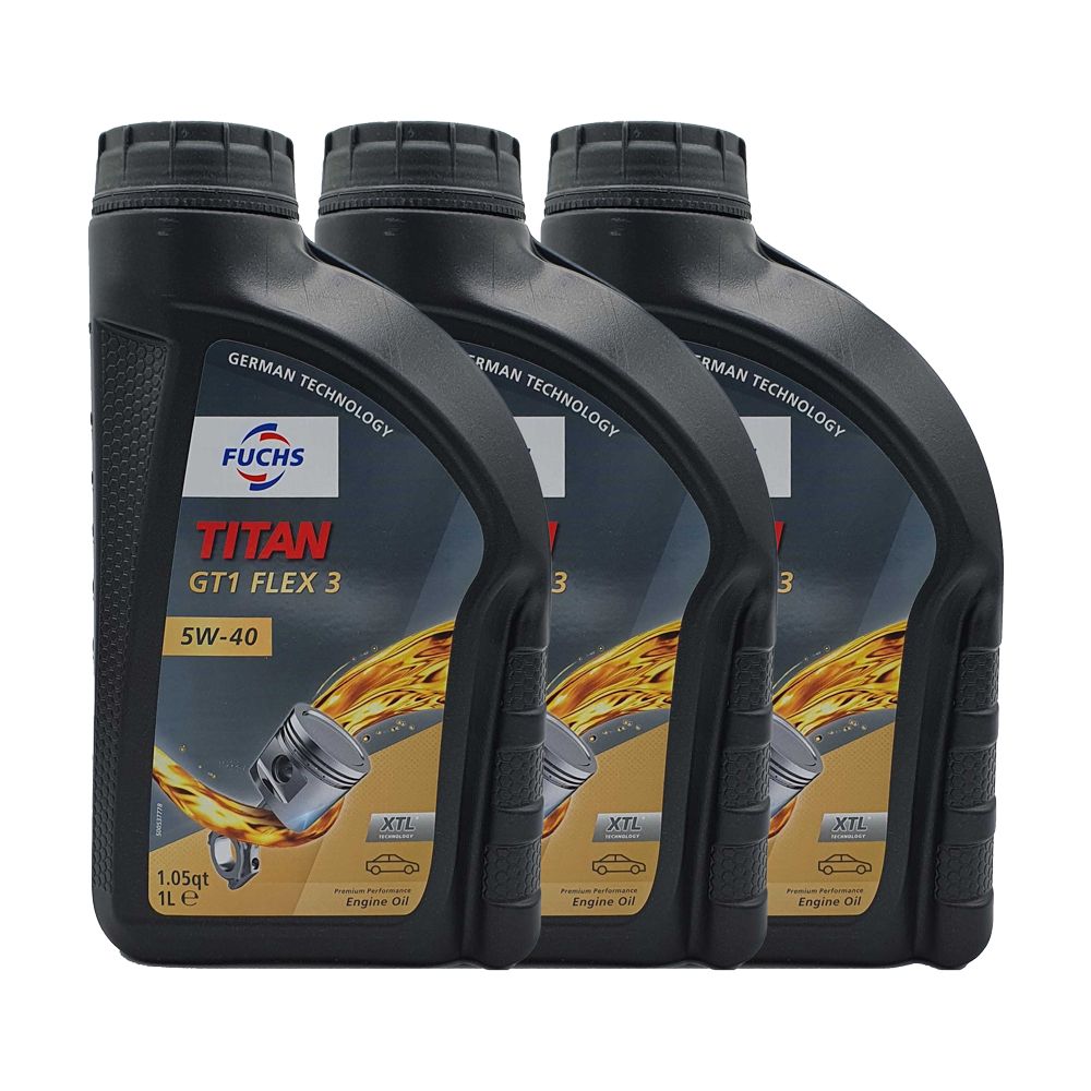 Fuchs Titan GT1 Flex 3 5W-40 3x1 Liter