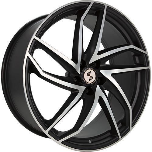 ETABETA HERON schwarzmatt vollpoliert 8.5Jx19 5x112 ET20