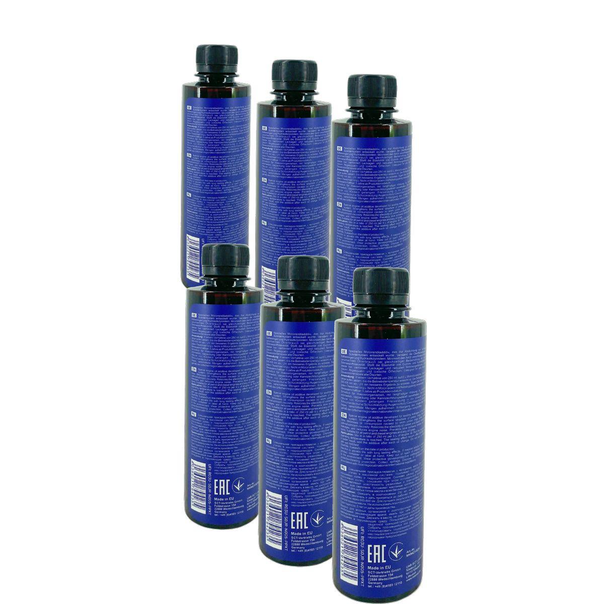 Mannol Oil Leak-Stop Motordichtmittel Ölverlust-Stop Additiv 6x250 ML
