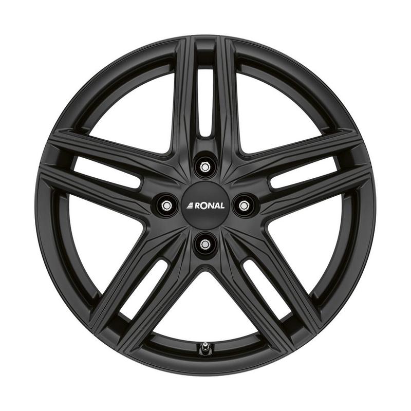 RONAL RONAL R65-4 jetblack-matt 7.0Jx18 4x108 ET32