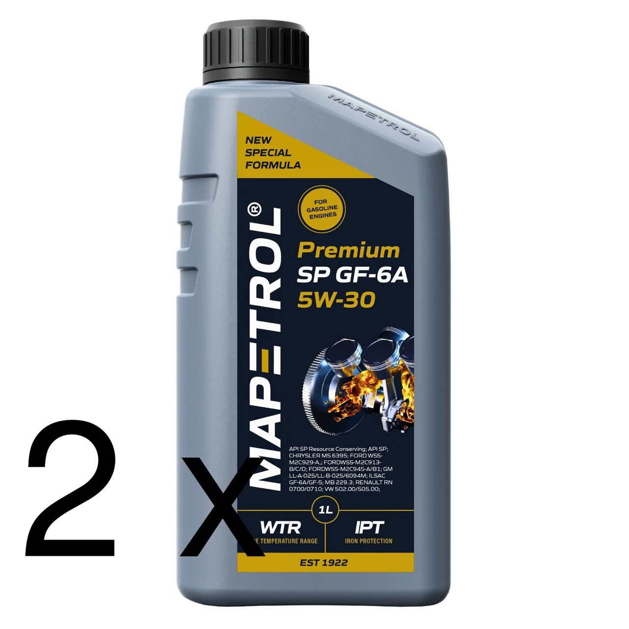 Mapetrol Premium SP GF-6A 5W-30 2x1 Liter