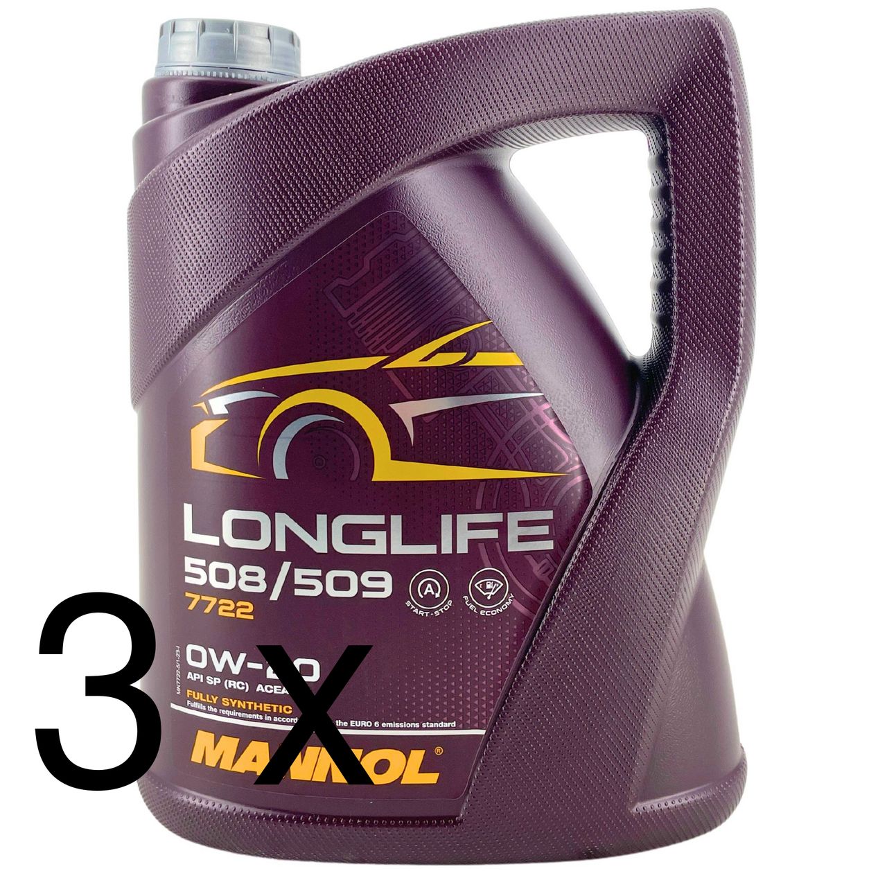 Mannol Longlife 508/509 0W-20 3x5 Liter