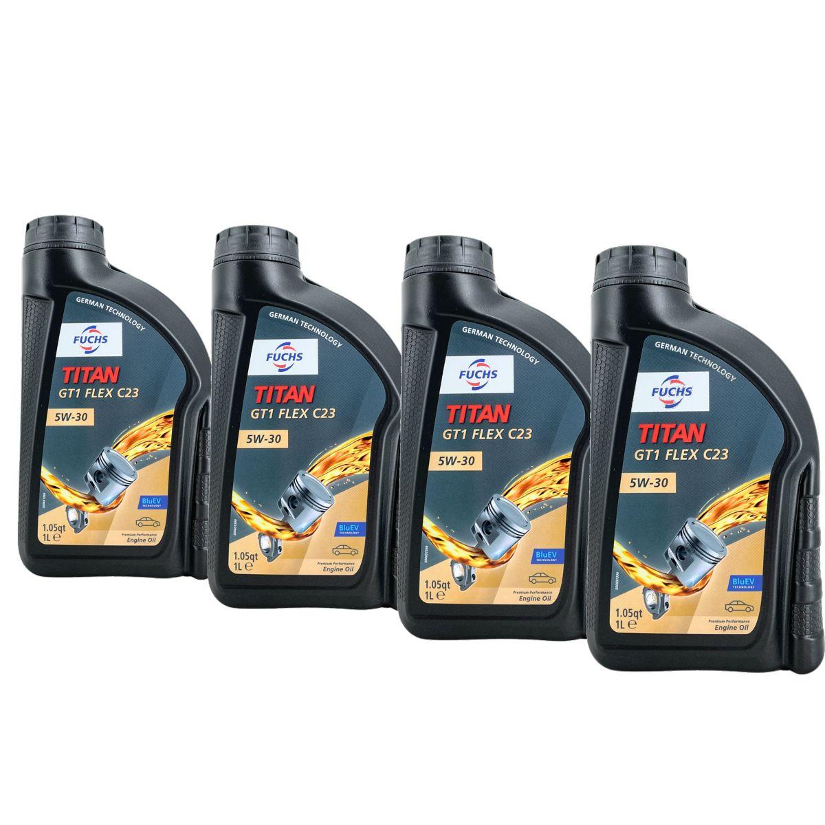 Fuchs Titan GT1 Flex C23 5W-30  4x1 Liter
