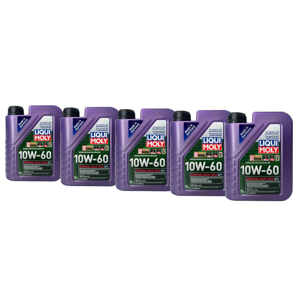 Liqui Moly Synthoil Race Tech GT1 10W-60 5x1 Liter