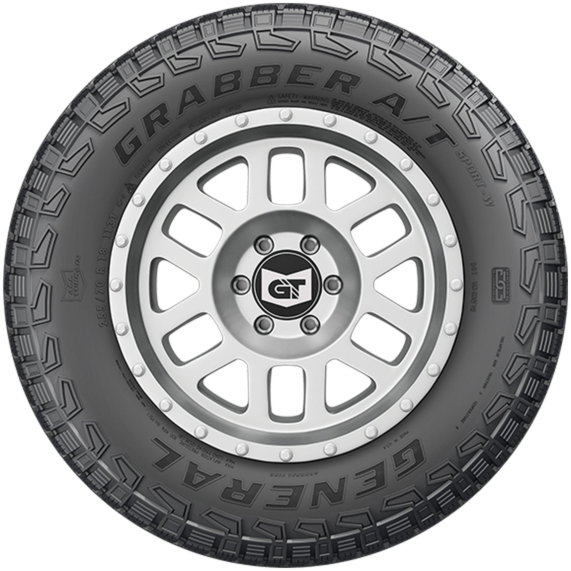 GENERAL TIRE GRABBER A/T SPORT-W 255/65R18 115H XL FR BSW