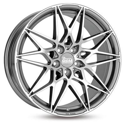 MAM WHEELS MAM B2 palladium front polished 8.5Jx19 5x112 ET45