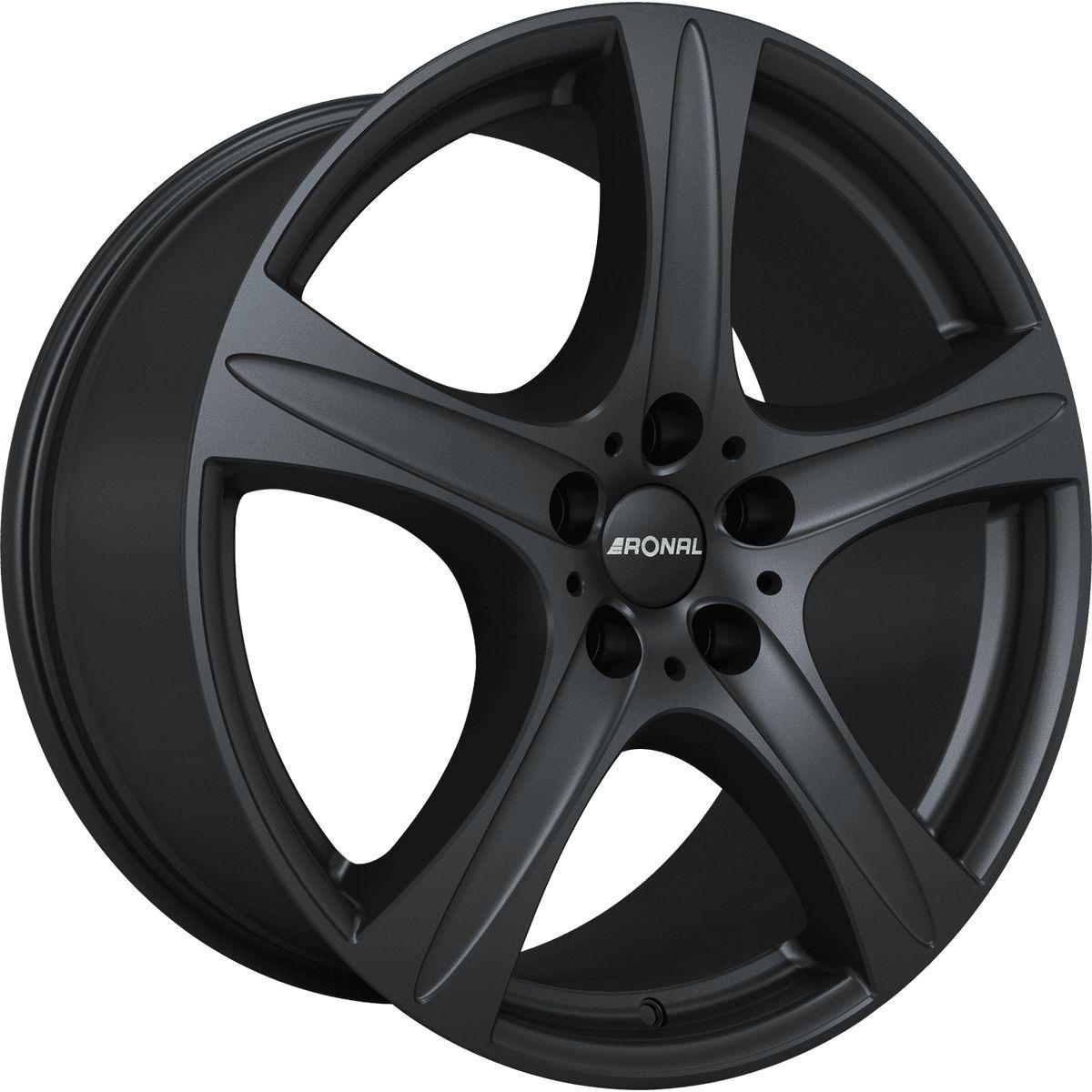 RONAL R55 SUV mattschwarz 7.5Jx17 5x120 ET55
