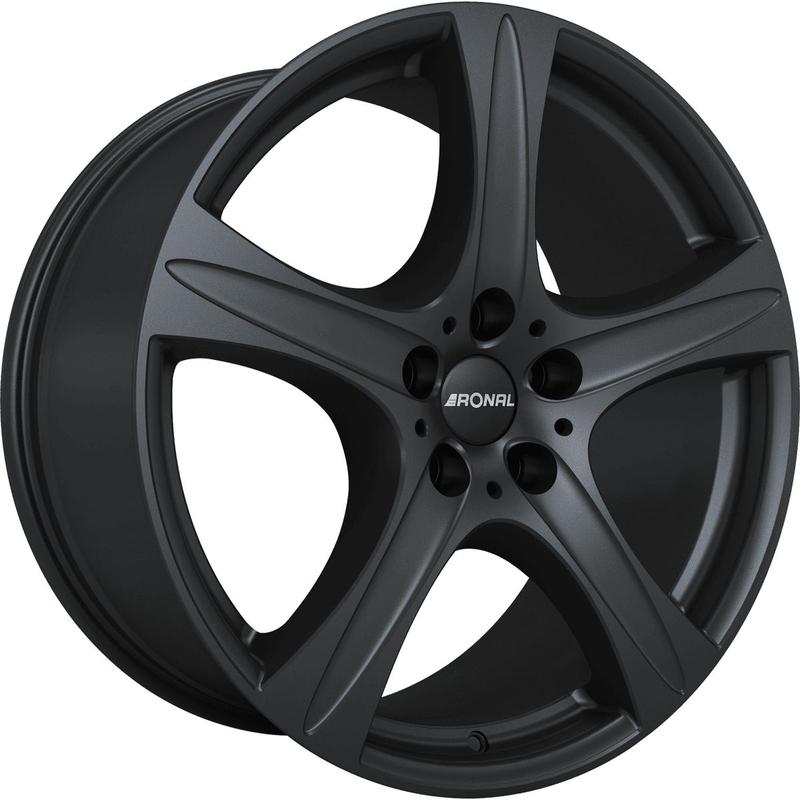 RONAL R55 SUV mattschwarz 7.5Jx17 5x120 ET55