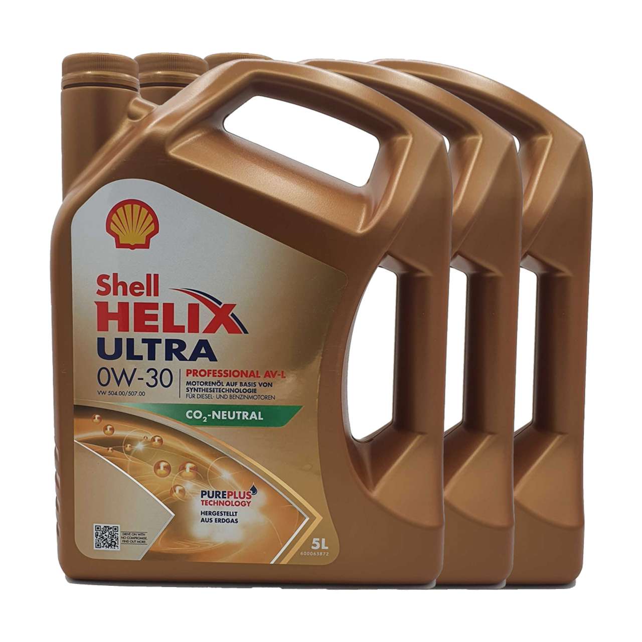 Shell Helix Ultra Professional AV-L 0W-30 3x5 Liter
