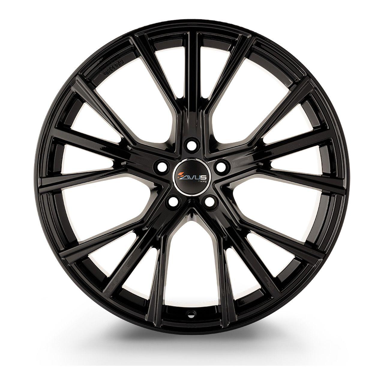 AVUS RACING AF18 black 10.0Jx23 5x112 ET30