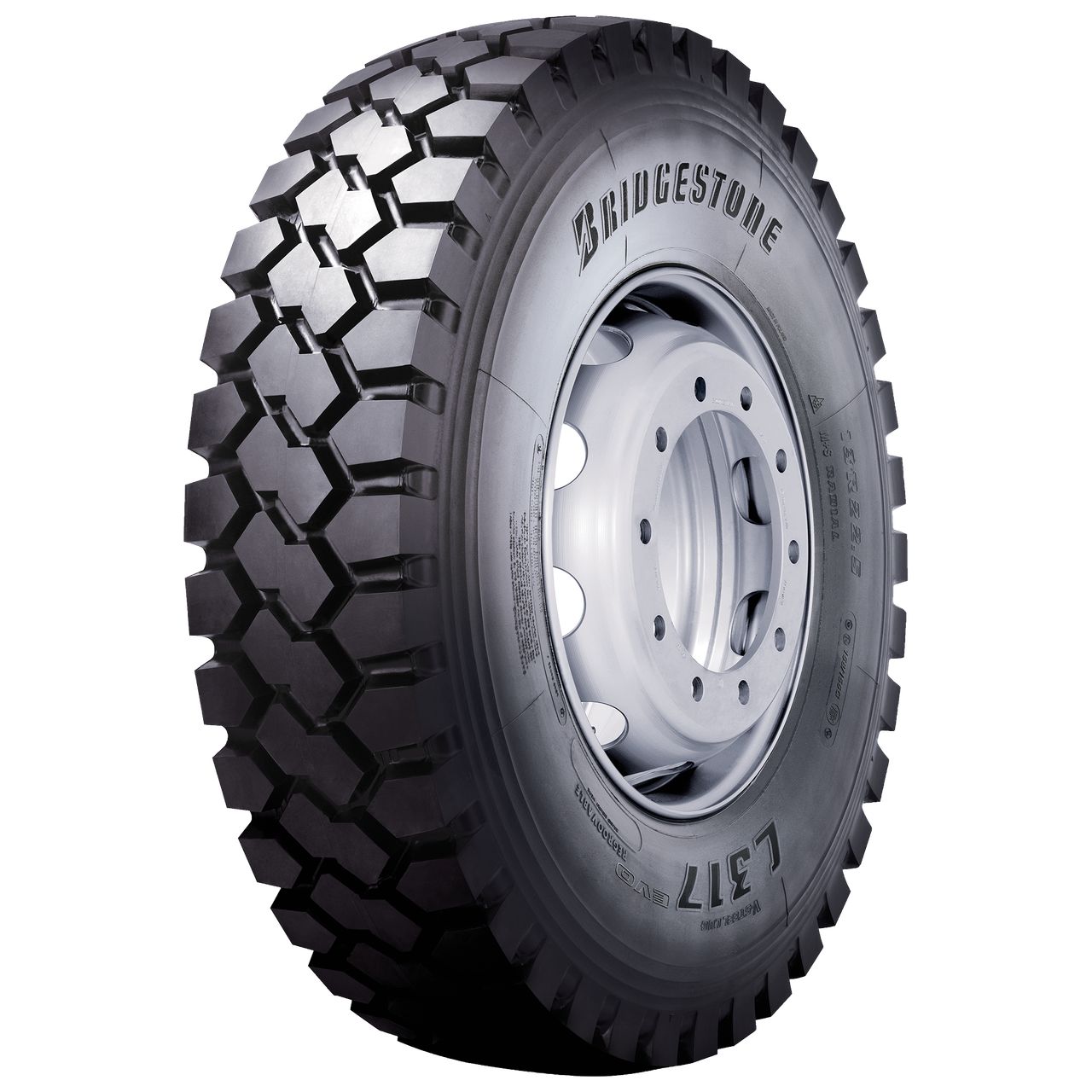 BRIDGESTONE 13 R 22.5 TL 158/156G (156/150K) L317 EVO M+S 3PMSF