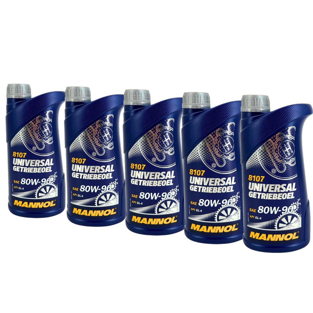 Mannol Universal 80W-90 GL-4 5x1 Liter
