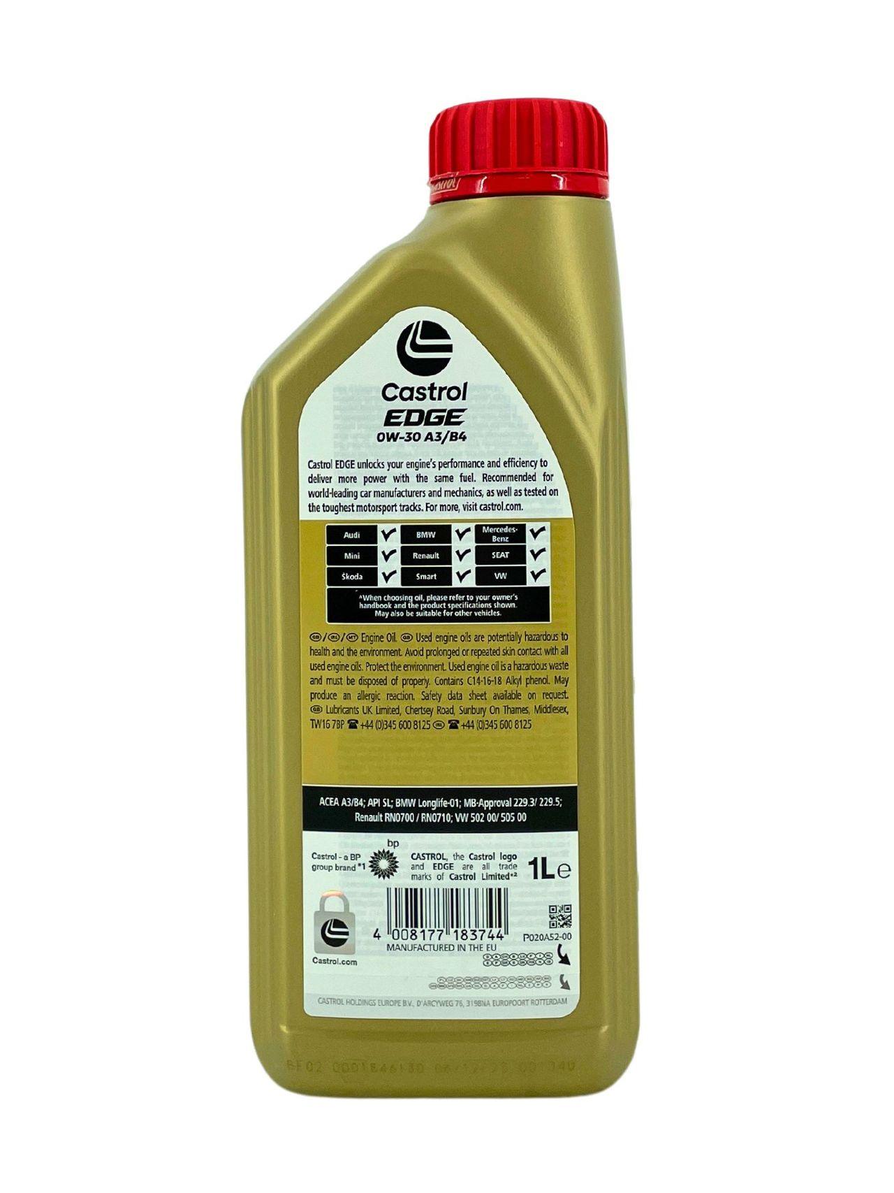 Castrol Edge 0W-30 A3/B4 1 Liter
