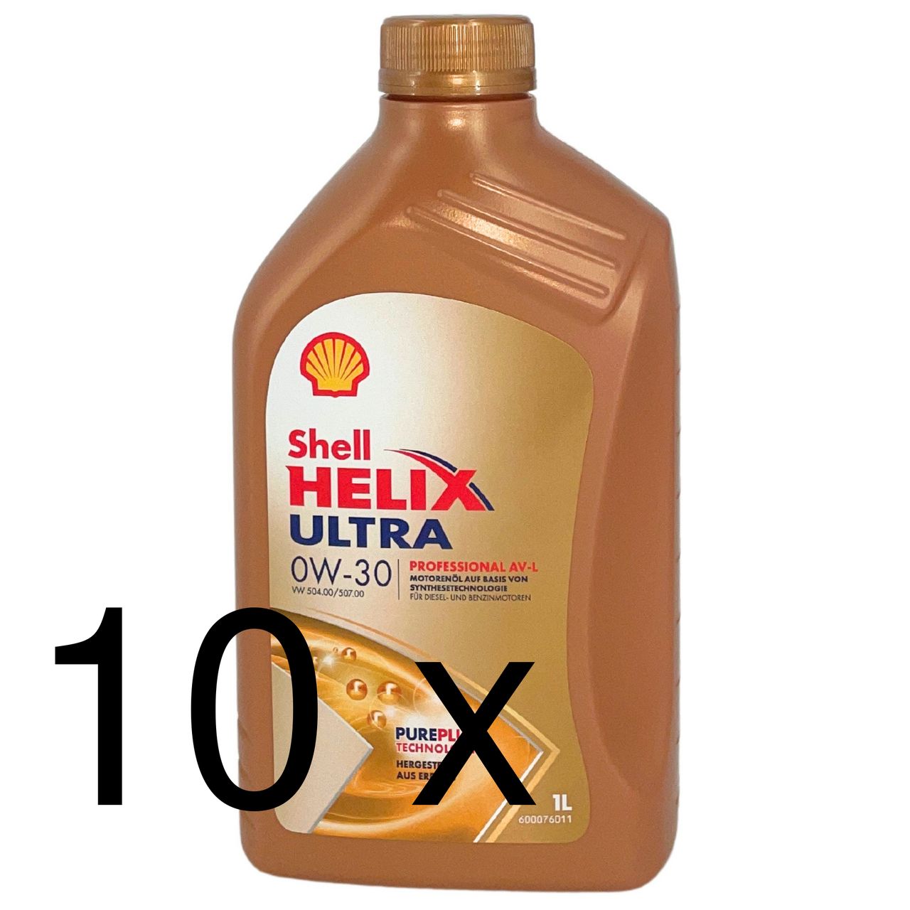 Shell Helix Ultra Professional AV-L 0W-30 10x1 Liter