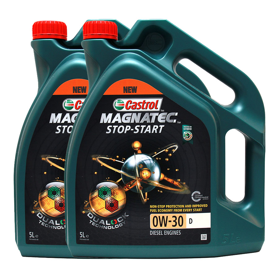 Castrol Magnatec 0W-30 D  2x5 Liter