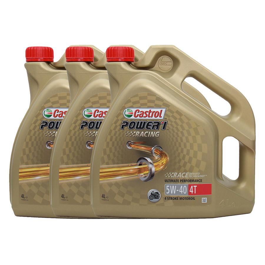 Castrol Power 1 Racing 4T 5W-40 3x4 Liter