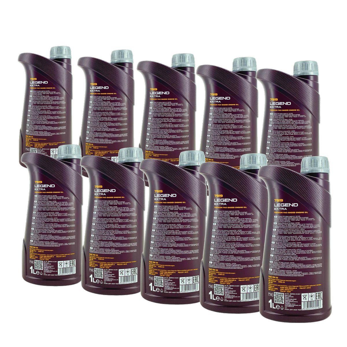 Mannol Legend Extra 0W-30 10x1 Liter