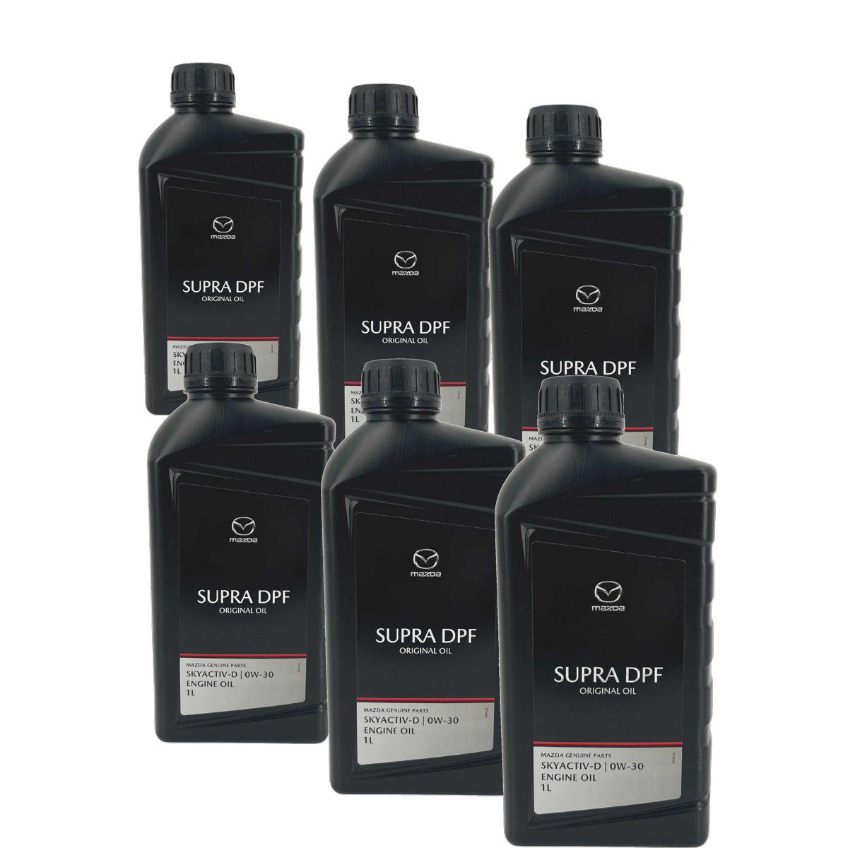 Mazda Original Oil Supra DPF Skyactiv-D 0W-30 6x1 Liter