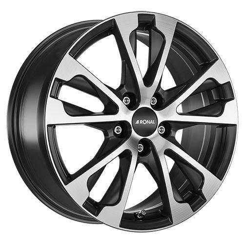 RONAL RONAL R61 jetblack-matt-frontkopiert 7.5Jx17 5x114.3 ET50