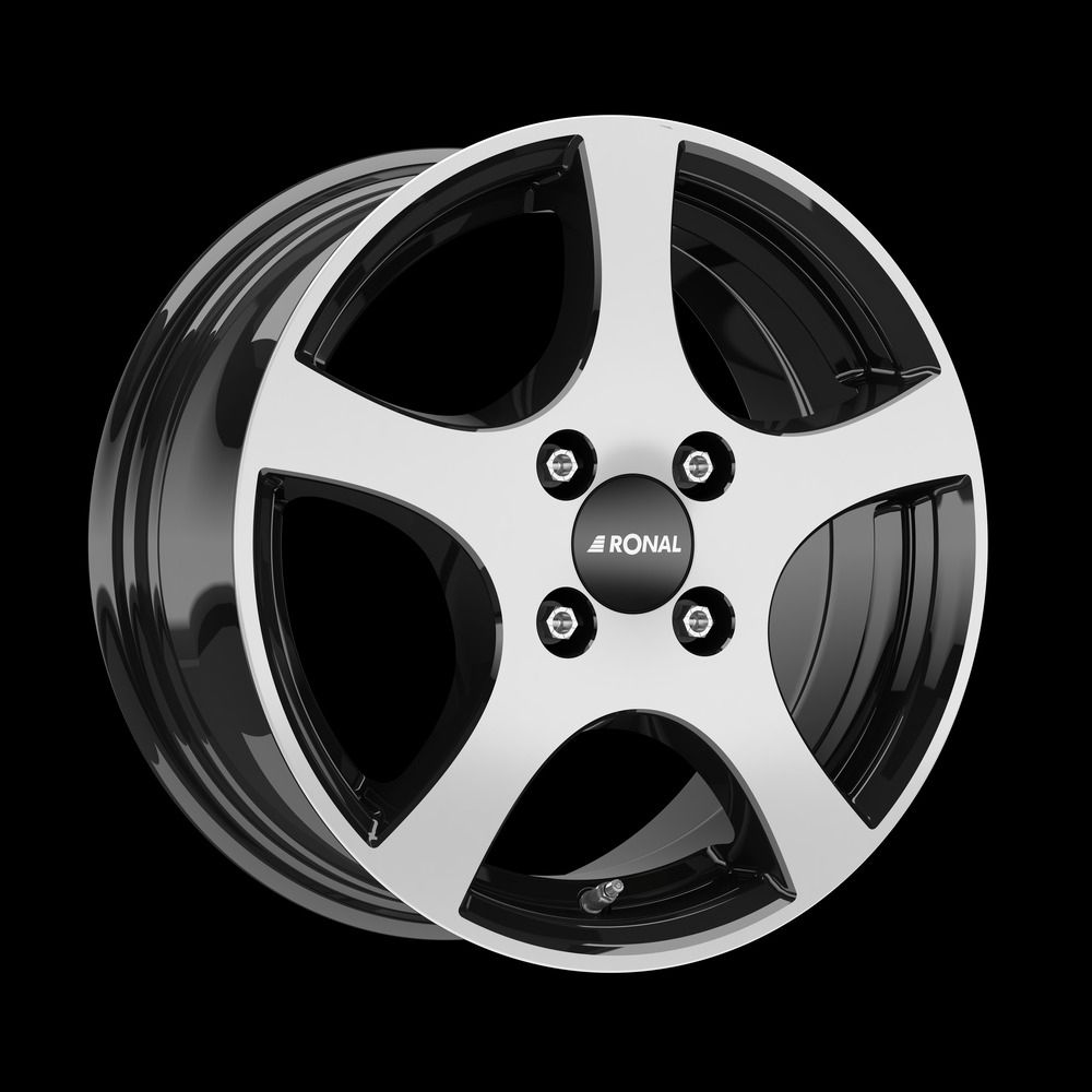 RONAL RONAL CA2 jetblack-frontkopiert 6.0Jx14 4x100 ET30