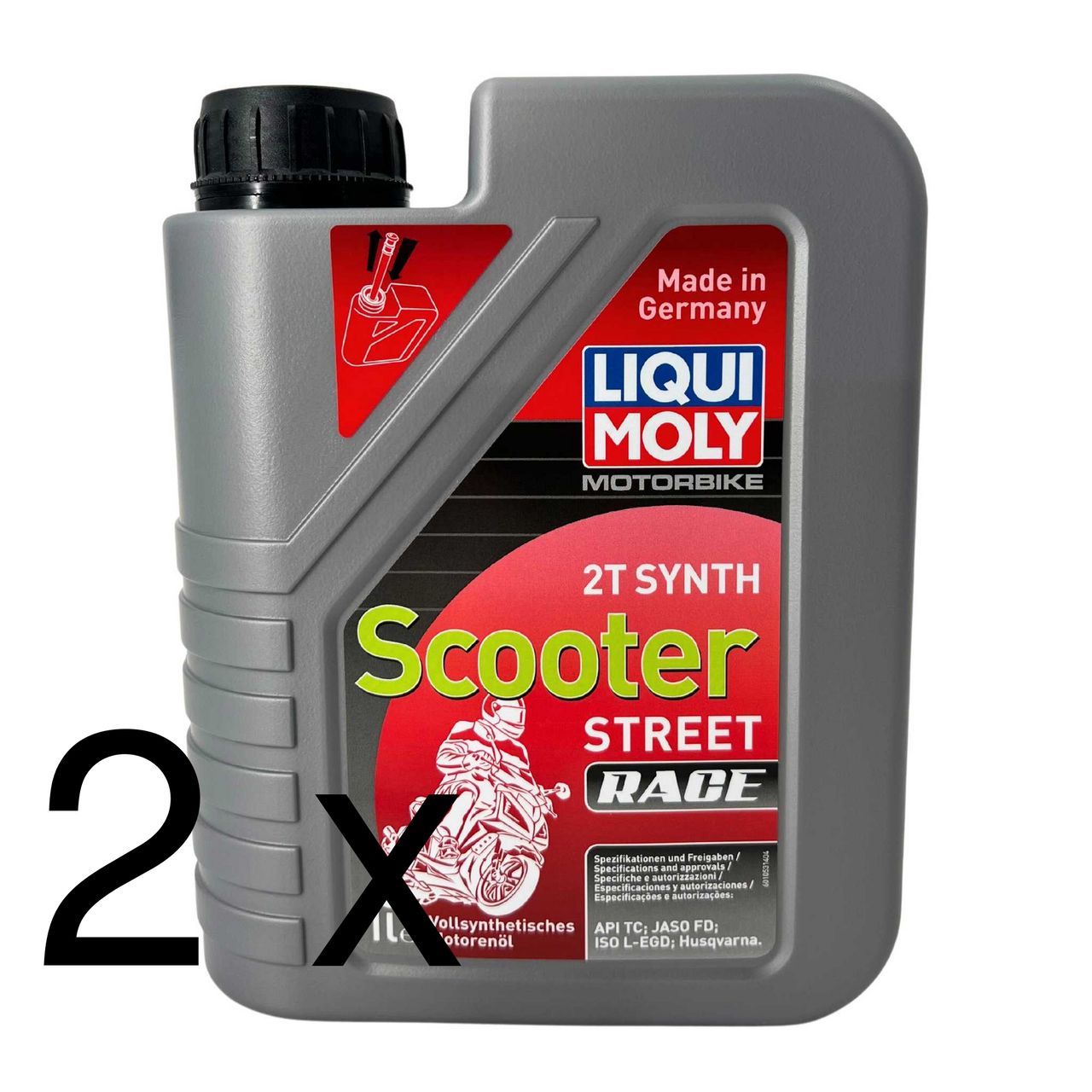 Liqui Moly Motorbike 2T Synth Scooter Race 2x1 Liter