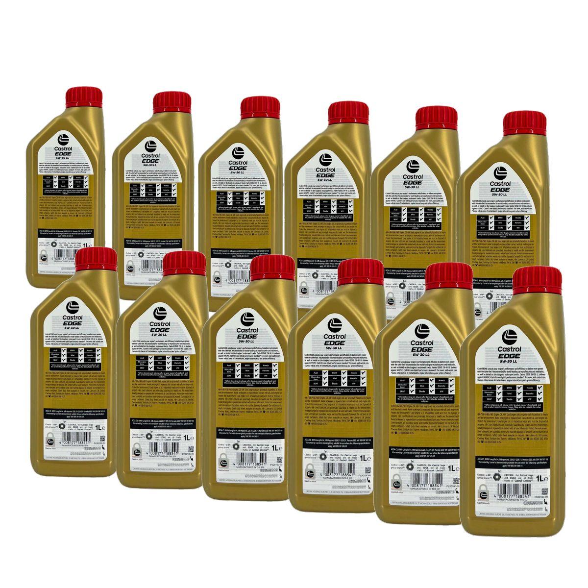 Castrol Edge 5W-30 LL 12x1 Liter