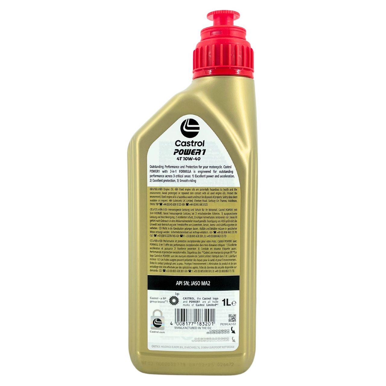 Castrol Power 1 4T 10W-40 1 Liter