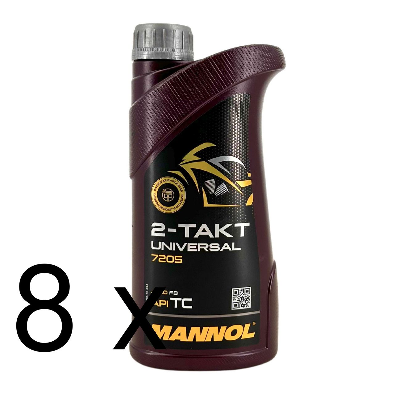 Mannol 2-Takt Universal 8x1 Liter