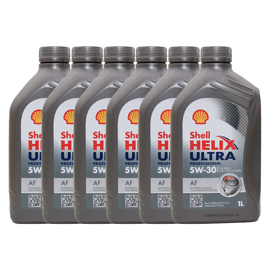 Shell Helix Ultra Professional AF 5W-30 6x1 Liter