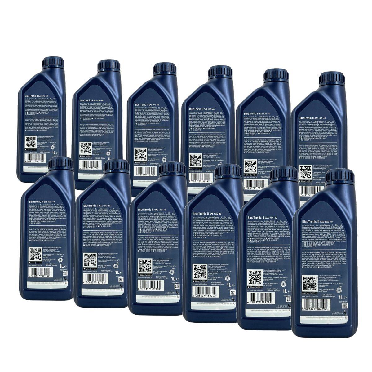 Aral BlueTronic II 10W-40 12x1 Liter