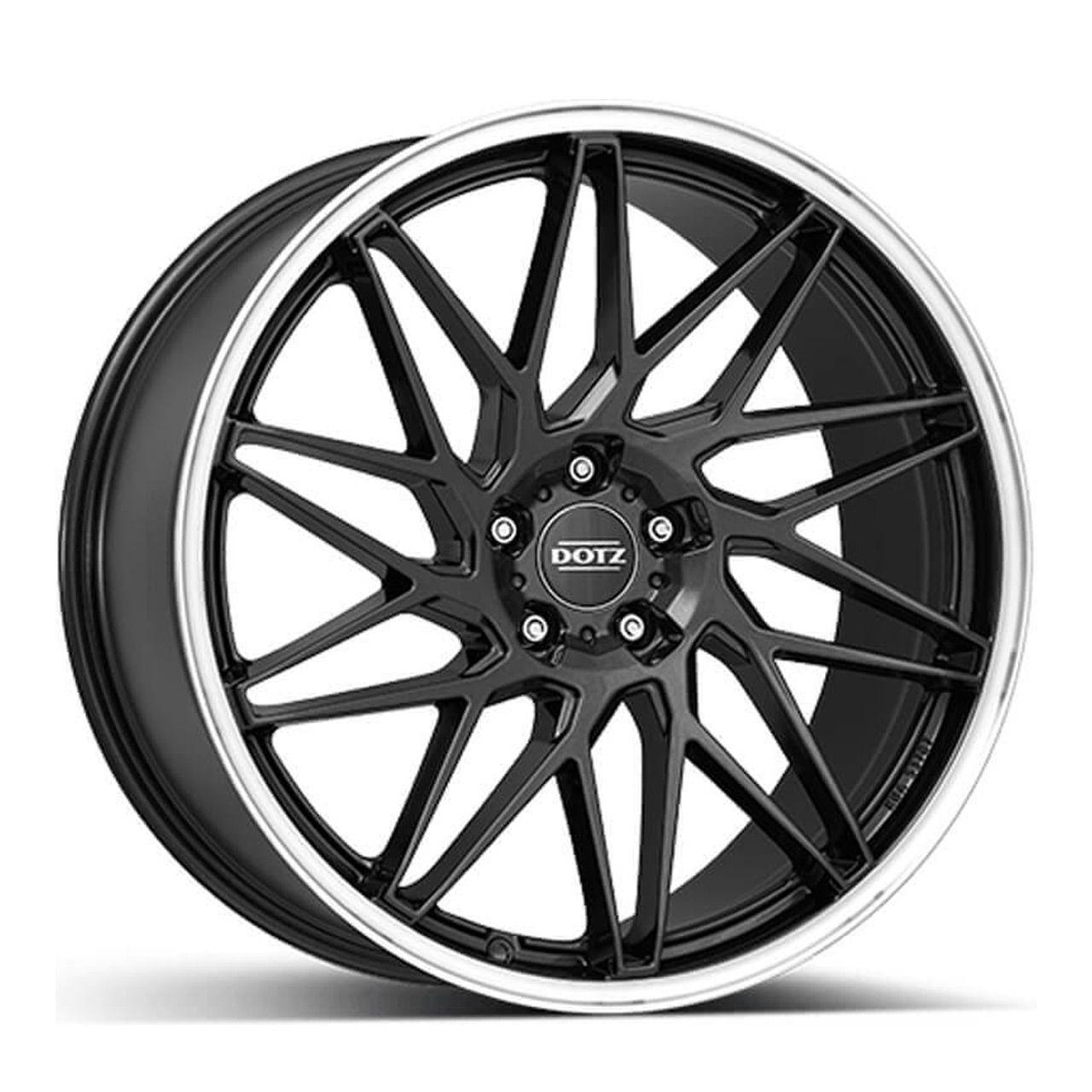 DOTZ TANAKA DARK gunmetal/polished lip 9.0Jx21 5x112 ET35