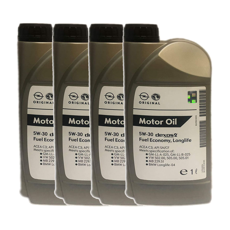 GM Dexos 2 5W-30 4x1 Liter