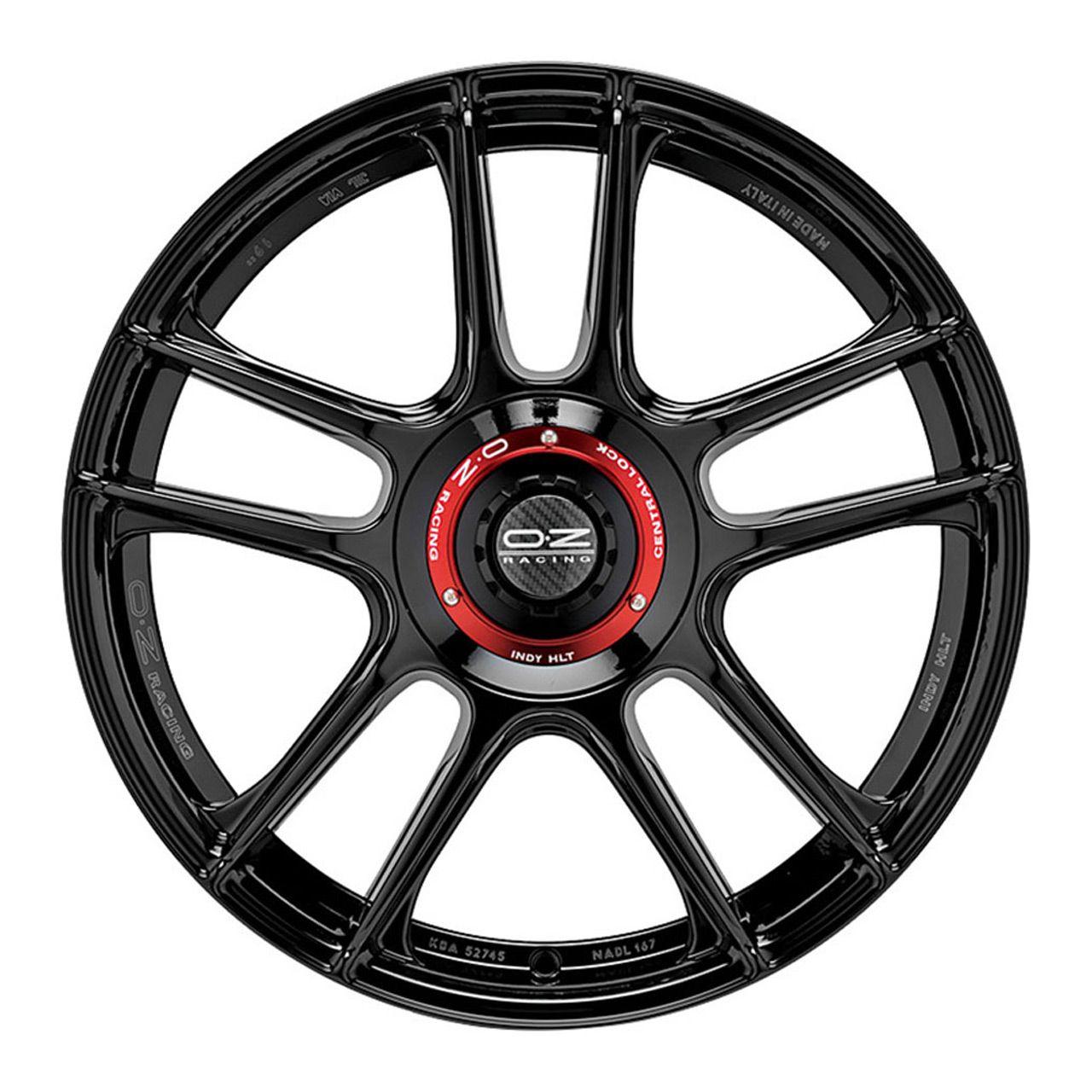 OZ INDY HLT gloss black 8.5Jx19 5x112 ET38