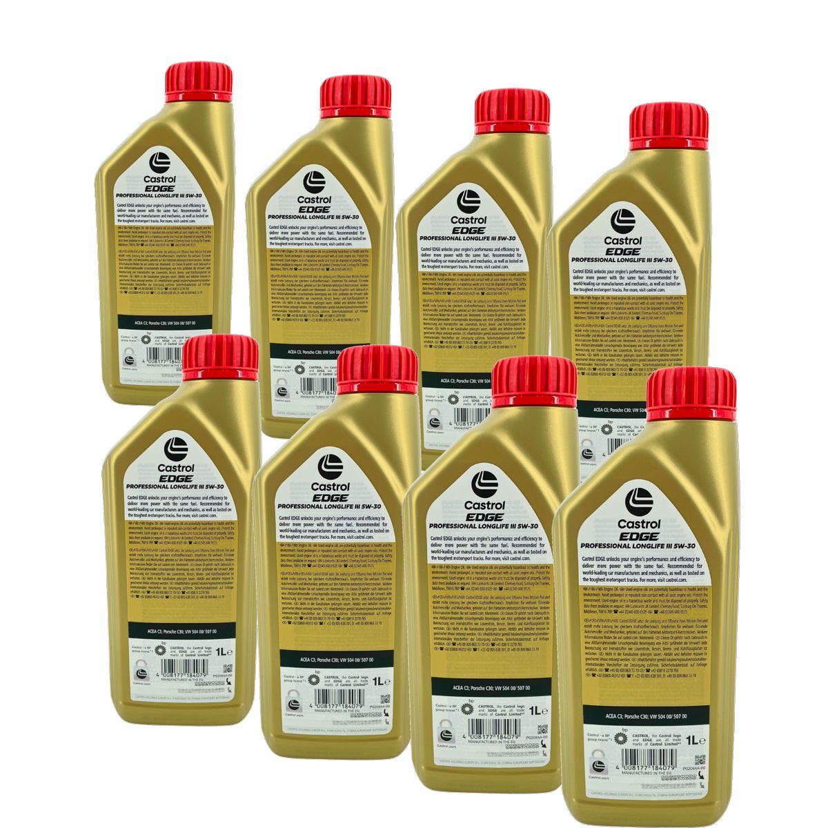 Castrol Edge Professional Longlife 3 5W-30 8x1 Liter