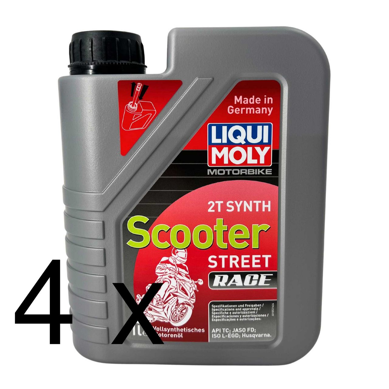 Liqui Moly Motorbike 2T Synth Scooter Race 4x1 Liter