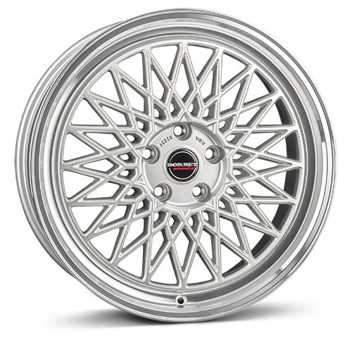 BORBET DESIGN B silver rim polished 8.0Jx18 5x112 ET35 BORBET DESIGN B silver rim polished 8.0Jx18 5x112 ET35