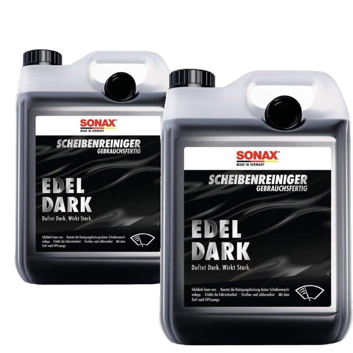 Sonax ScheibenReiniger gebrauchsfertig Edeldark 2x5 Liter