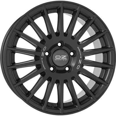 OZ RALLY DESERT matt black + silver lettering 8.0Jx18 6x139.7 ET48
