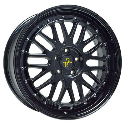 KESKIN WHEELS KT22 RETRO matt black painted 8.5Jx19 5x112 ET45